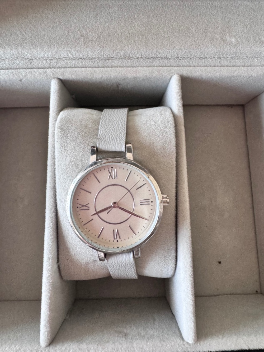 Silver watch